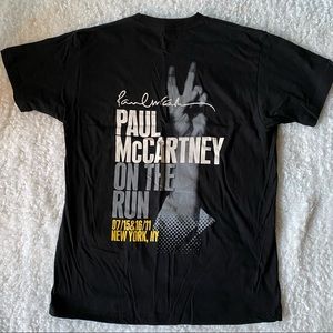 Rare Paul McCartney On The Run T-Shirt
